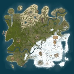 Rust map seed 1 world size 3900
