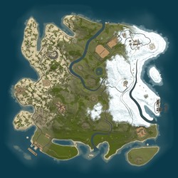 Rust map seed 1 world size 3350