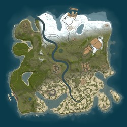 Rust map seed 1 world size 3000