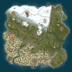 Rust map seed 1 world size 3700