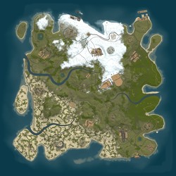 Rust map seed 1 world size 3750