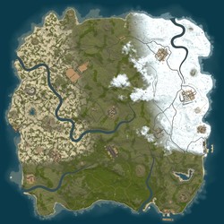 Rust map seed 1 world size 4250