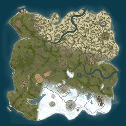 Rust map seed 1 world size 3500