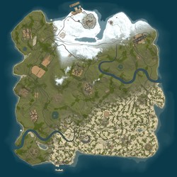 Rust map seed 1 world size 3500