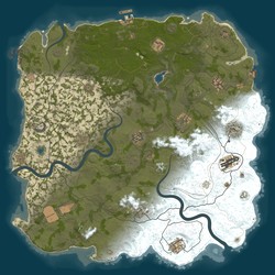 Rust map seed 1 world size 4250