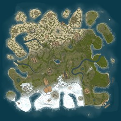 Rust map seed 1 world size 4000