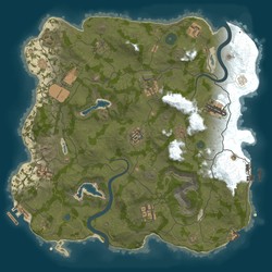 Rust map seed 1 world size 3500