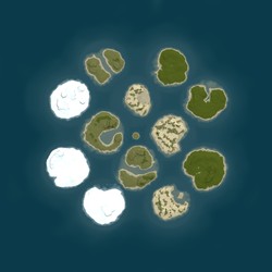 Rust map seed 1 world size 4096