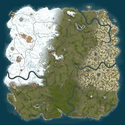 Rust map seed 1 world size 5000