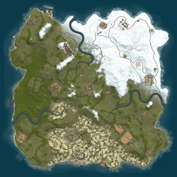 Rust map seed 1 world size 3800
