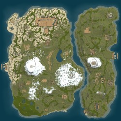 Rust map seed 1 world size 4500