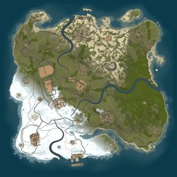 Rust map seed 1 world size 3100