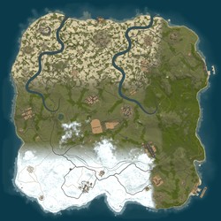 Rust map seed 1 world size 3900