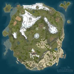 Rust map seed 1 world size 3500