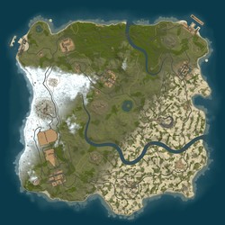 Rust map seed 1 world size 3000