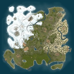 Rust map seed 1 world size 4000