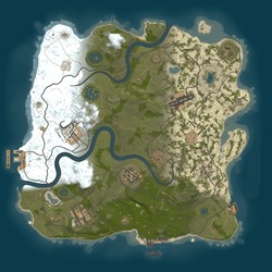 Rust map seed 1 world size 3000