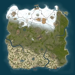 Rust map seed 1 world size 3500