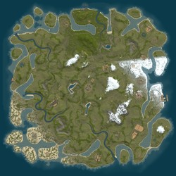 Rust map seed 1 world size 5500