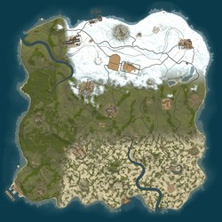 Rust map seed 1 world size 3700