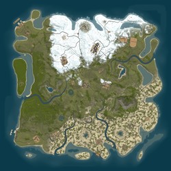 Rust map seed 1 world size 4500