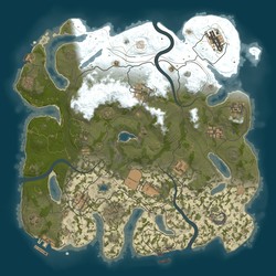 Rust map seed 1 world size 3650