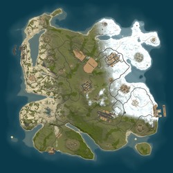 Rust map seed 1 world size 3000
