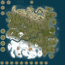Rust map seed 1 world size 4550