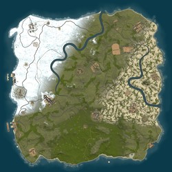 Rust map seed 1 world size 3900