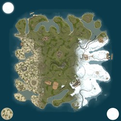 Rust map seed 1 world size 4250