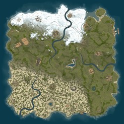 Rust map seed 1 world size 4250