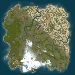 Rust map seed 1 world size 3500