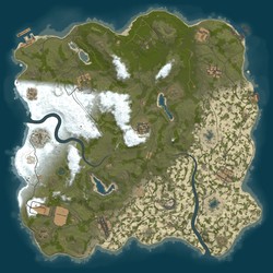 Rust map seed 1 world size 3750