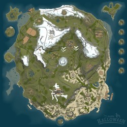 Rust map seed 1 world size 3500