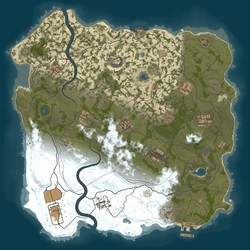 Rust map seed 1 world size 3700