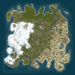 Rust map seed 1 world size 3800