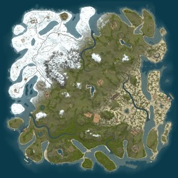 Rust map seed 1 world size 5200