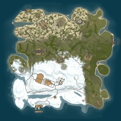 Rust map seed 1 world size 3300