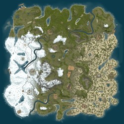 Rust map seed 1 world size 5000