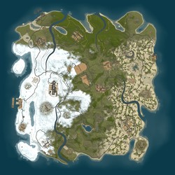 Rust map seed 1 world size 3650