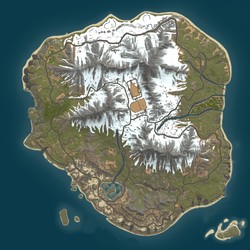 Rust map seed 1 world size 4096