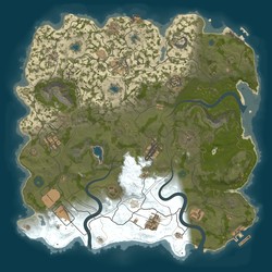 Rust map seed 1 world size 3750