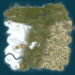 Rust map seed 1 world size 3700