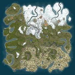 Rust map seed 1 world size 5250
