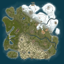 Rust map seed 1 world size 4000