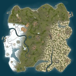Rust map seed 1 world size 3500