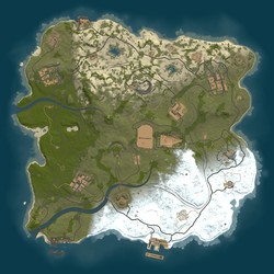 Rust map seed 1 world size 3000