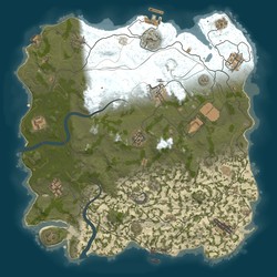 Rust map seed 1 world size 3700