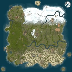 Rust map seed 1 world size 4000