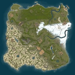 Rust map seed 1 world size 3750